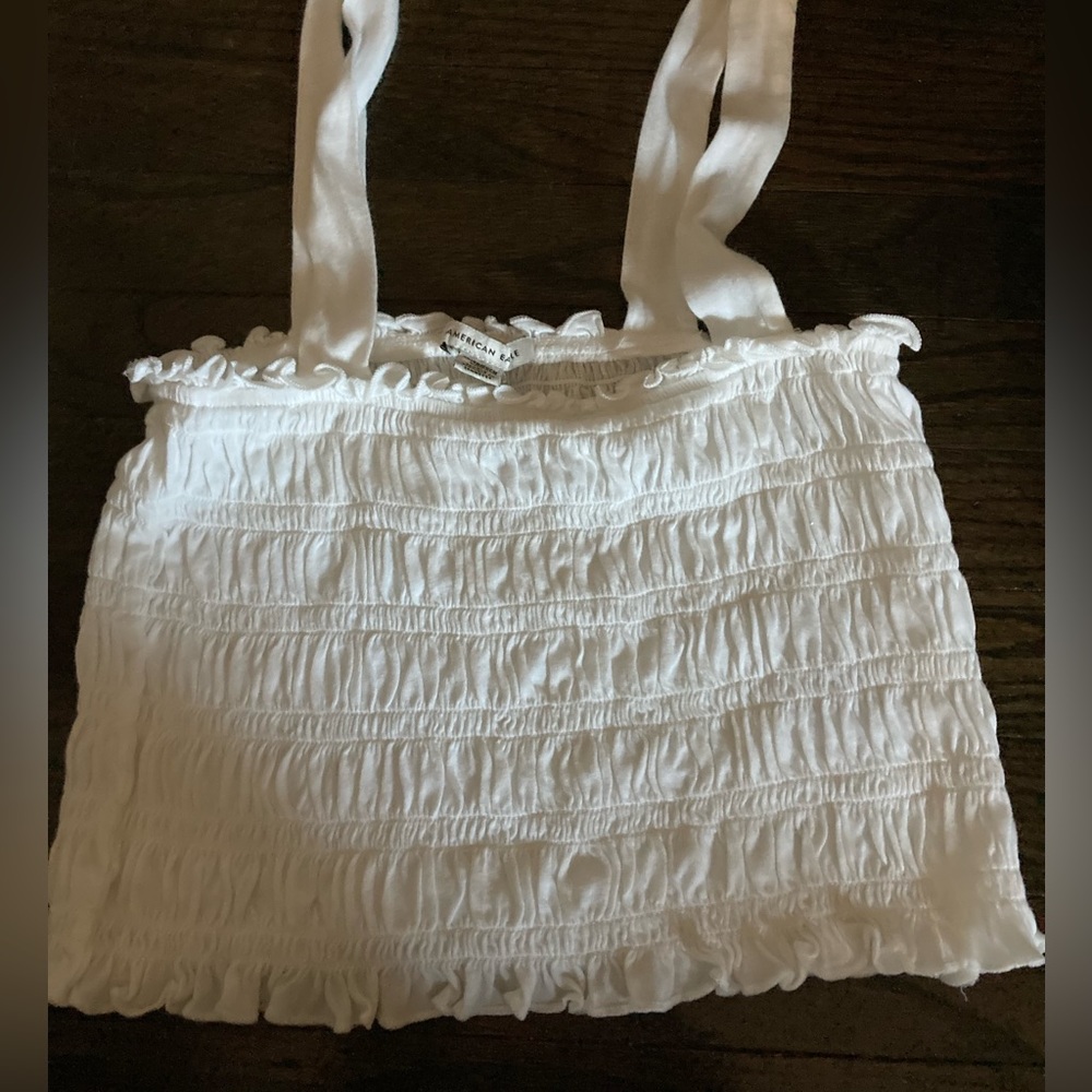 American Eagle White Tank Top